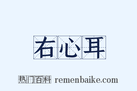 右心耳是什么意思的图片